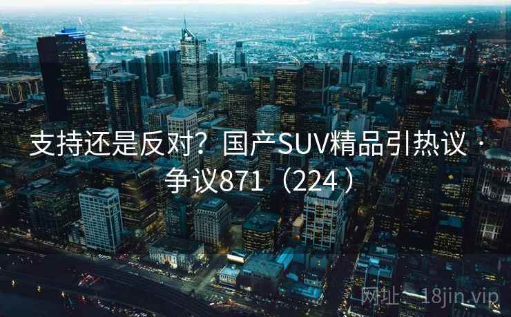 支持还是反对？国产SUV精品引热议 · 争议871（224 ）
